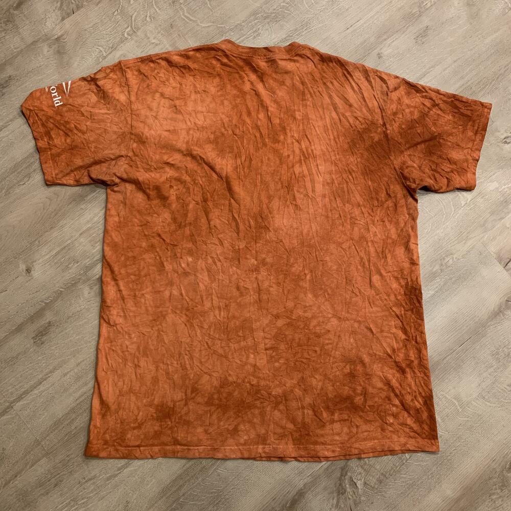 Vintage 2009 The Mountain Lions Big Cat Seaworld T-Shirt Men's 2XL XXL Orange - Picture 6 of 8